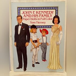 Vintage John F. Kennedy and His Family Paper Dolls